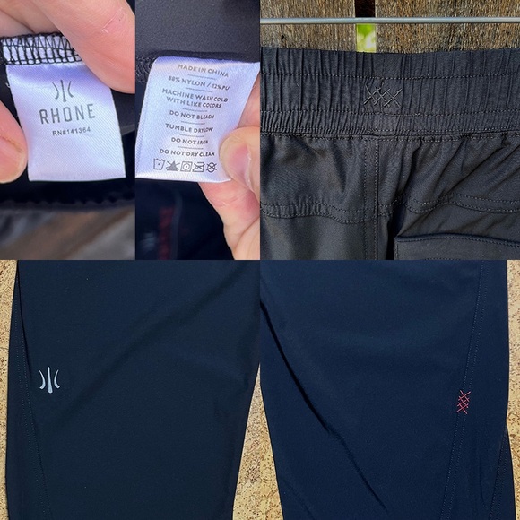Rhone Men’s Torrent Pants In Black Sz L - Picture 10 of 15